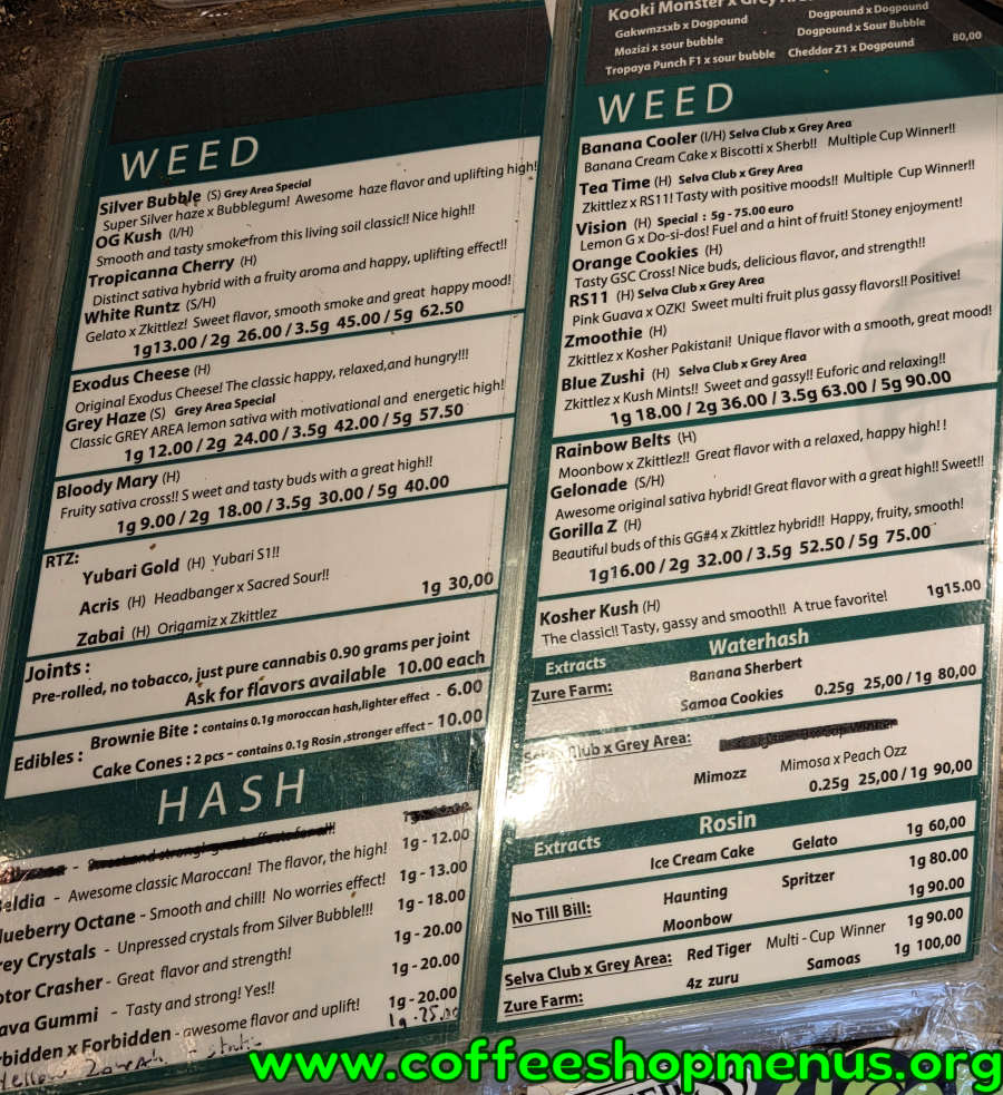 menu picture